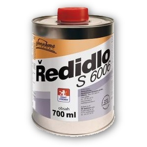 700 ml Ředidlo S 6005 Severochema - na syntetické a olejové barvy
