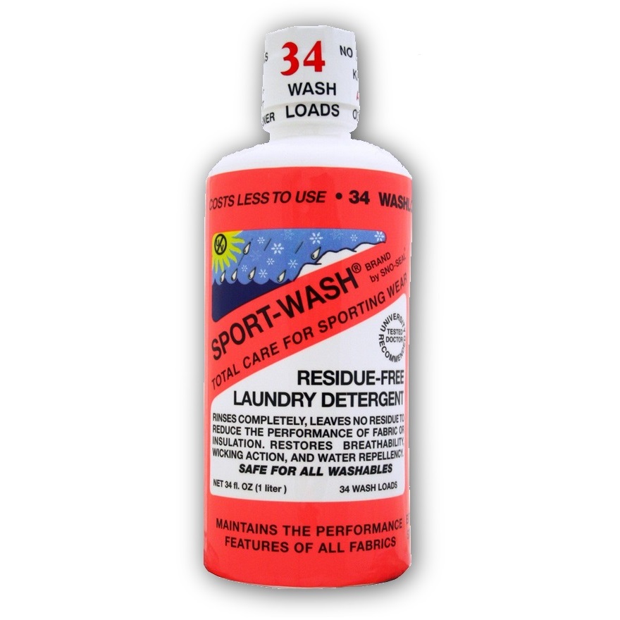 1890 ml Atsko SPORT WASH láhev (64 dávek) - antialergický prací prostředek
