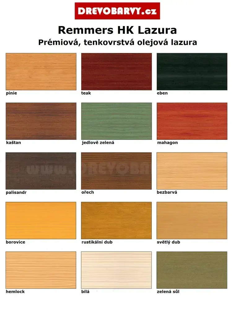 5 l Remmers HK Lazura - palisandr