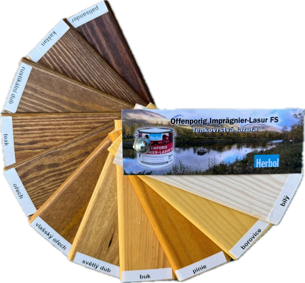 5 l Herbol Offenporig Imprägnier-Lasur FS , pinie, impregnační lazura
