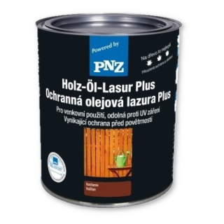 0,75 l PNZ Olejová lazura Plus, 17 odstínů, ochrana proti UV záření a plísním