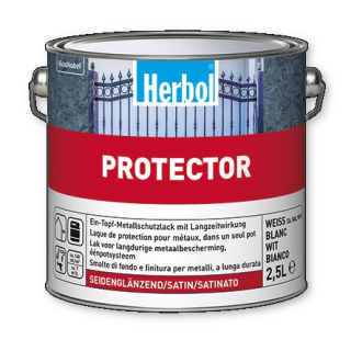 2,5 l Herbol Protector - email na kovové konstrukce, tónovaný dle RAL