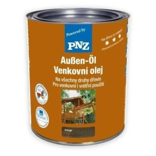 2,5 l PNZ Venkovní olej na dřevo, 17 odstínů